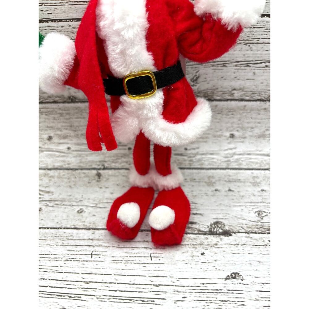 Annalee Dolls Very Merry Red Pixie Elf 9” Holiday Collectible Retired - Picture 3 of 6